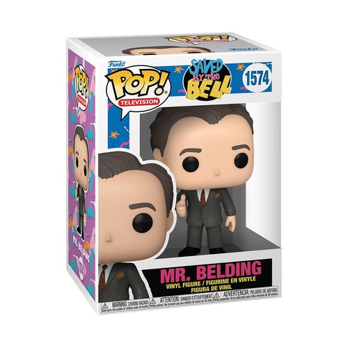 Funko Pop TV: Saved by The Bell 30th Anniversary – Mr. Belding - A.C. Slater - Collectable Vinyl Figure - Gift Idea - Official Merchandise - Toys for Kids & Adults - Comedy Fans