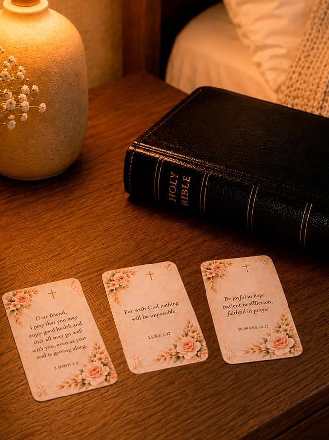 100 Uplifting Scripture Cards for Daily Inspiration & Prayer