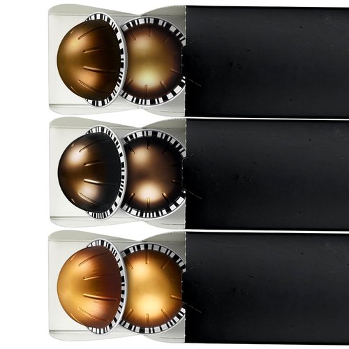 Best Double Espresso Coffee Pods - Brews 2.7 Ounce | 30 Pods in Chiaro, Scuro & Dolce Flavors