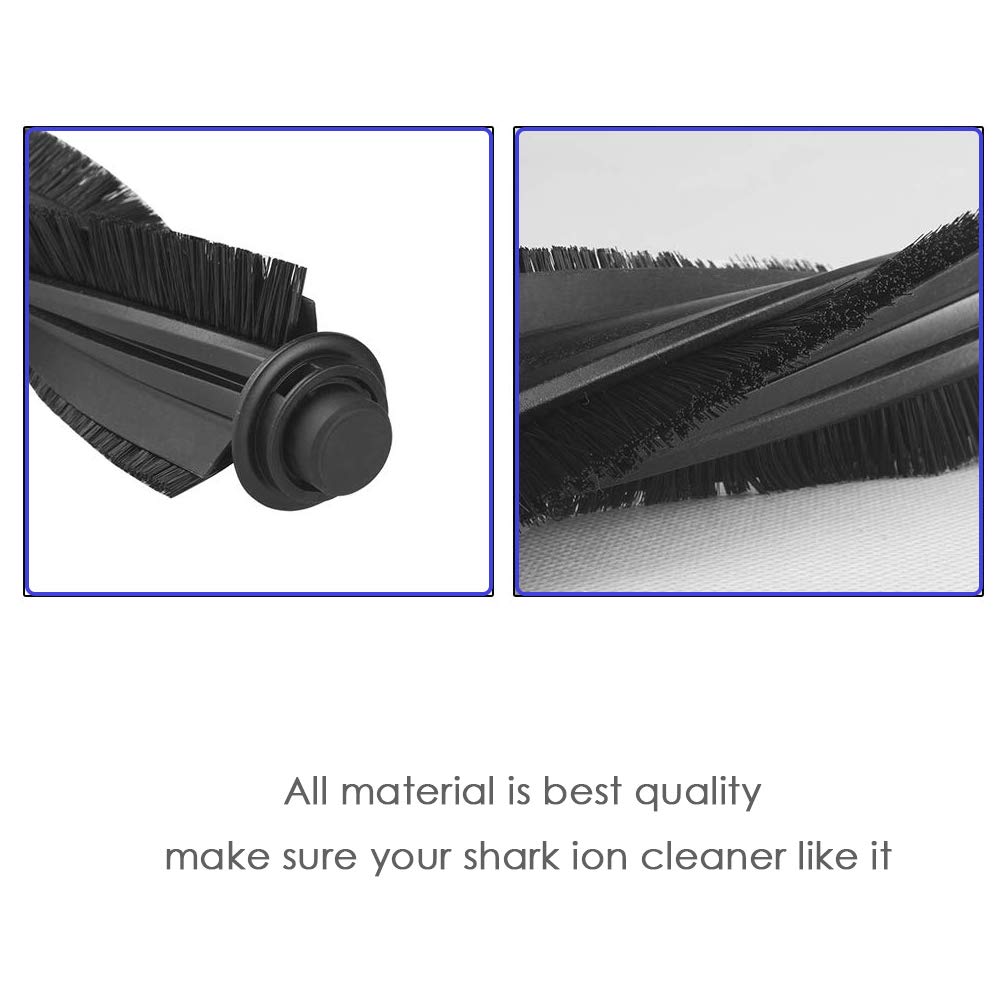 Main Brush Replacement Part Fit for Shark ION Robot S87 R85 RV850 RV850BRN RV850WV RV851WV RV700_N RV720_N RV750_N Vacuum Cleaner Replacement Accessory Kit Roller Brushes,2 Pack