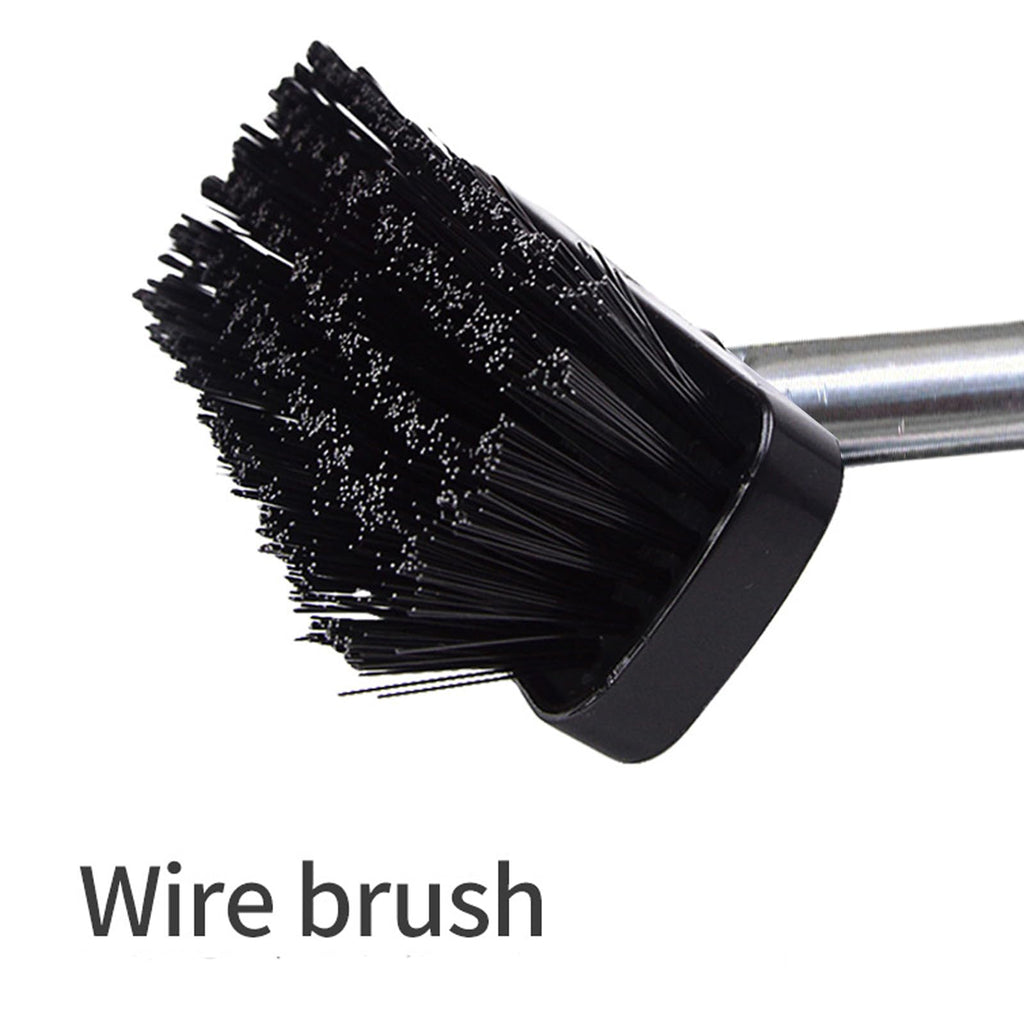 BSMstone Push Broom Brush Stiff Bristles Floor Cleaning Brush Multi-Purpose Scrubber Brushes for Bathroom Bathtub Tile Floor Deck Patio