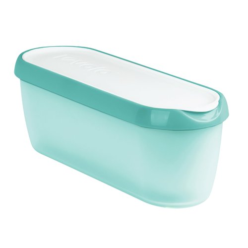 Tovolo Reusable Ice Cream Containers for Homemade Ice Cream Glide A Scoop Ice Cream Tub for Reusable Ice Cream, 1.5 Quart BPA Free Insulated Freezer Safe Ice Cream Container