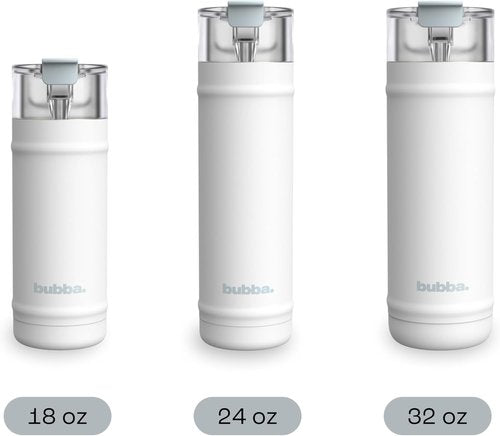 Bubba 32 Oz Dualsip Insulated Stainless Steel Water Bottle - Reusable, Leakproof, Lightweight, BPA-Free