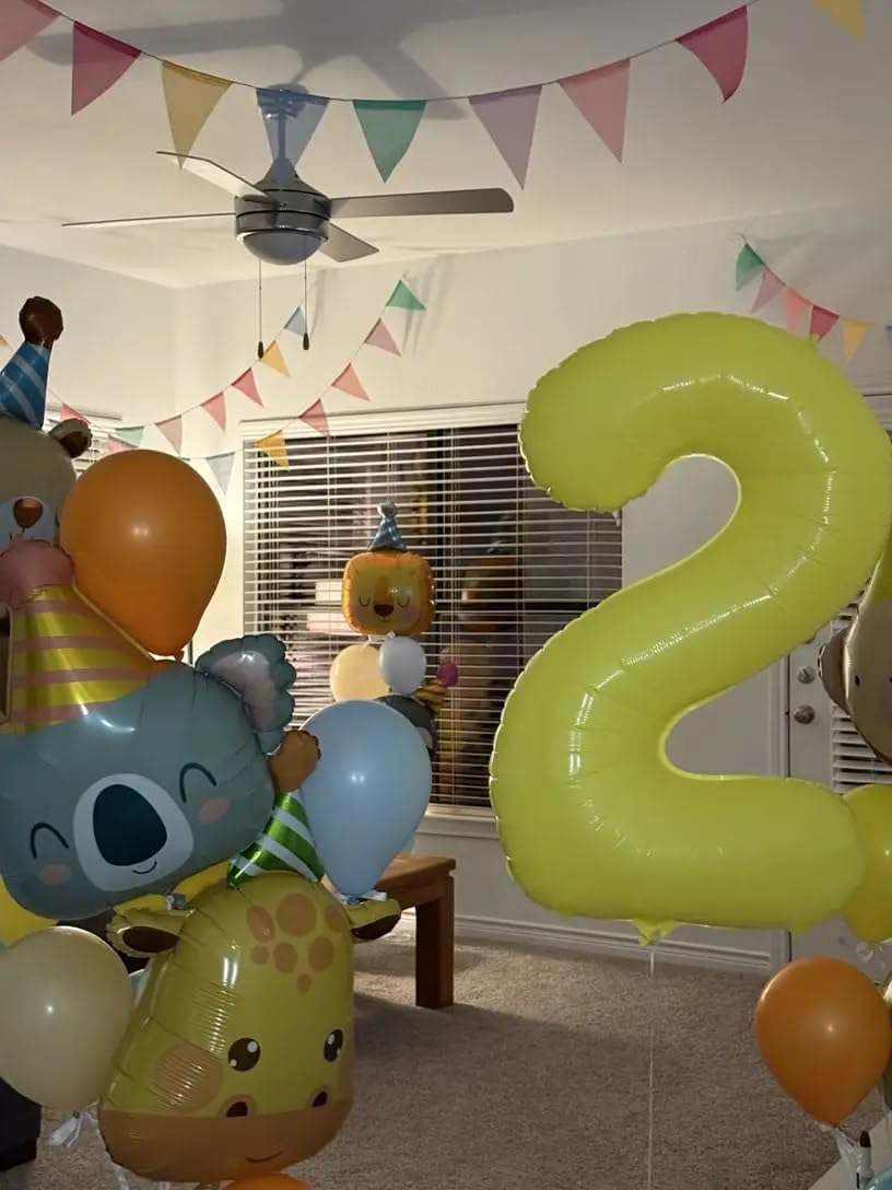 Yellow Number Balloon - 40 Inch Zero Balloon | Perfect Birthday Decorations for Women