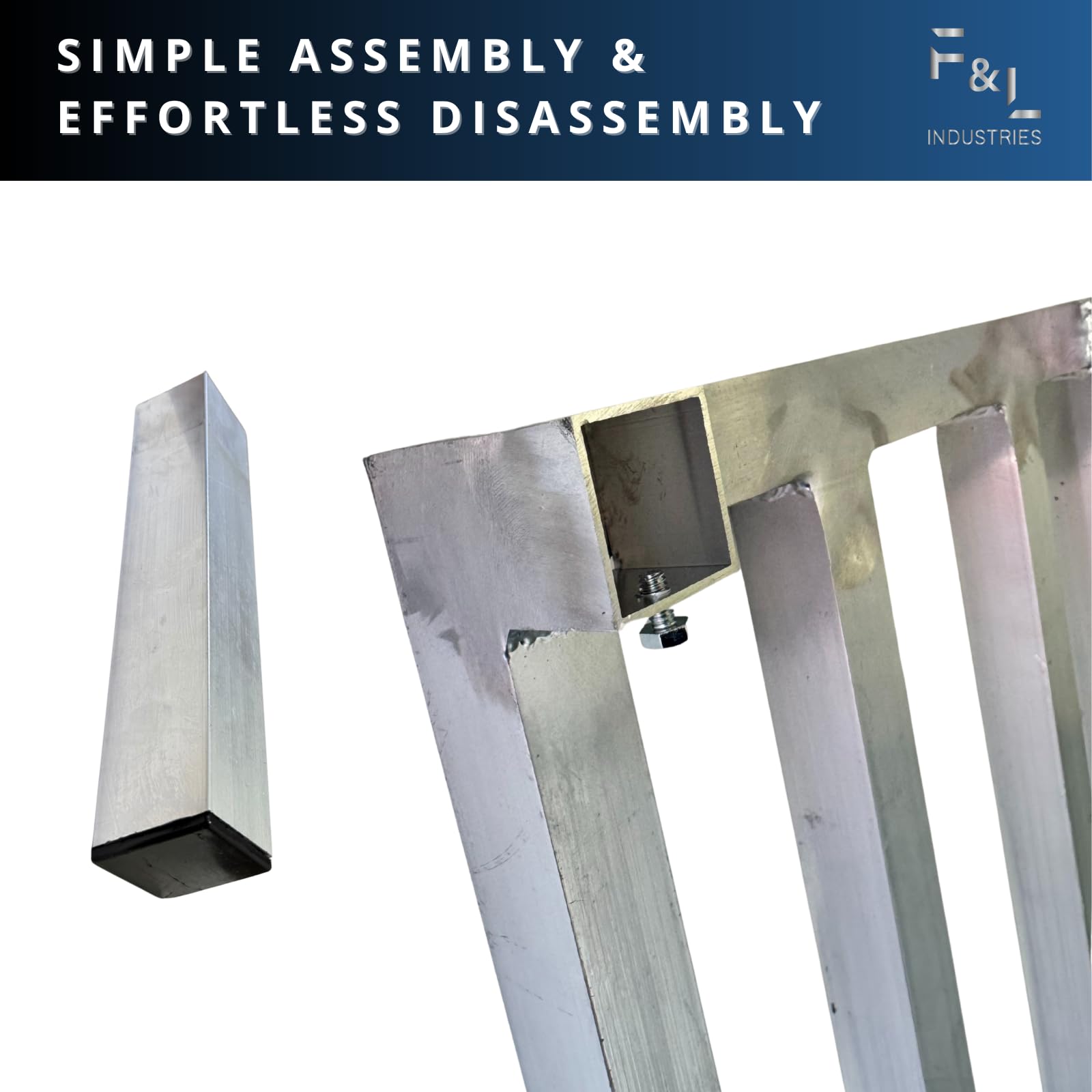 Winco Aluminum Dunnage Rack, 1,200 lbs Capacity, 14" x 24"