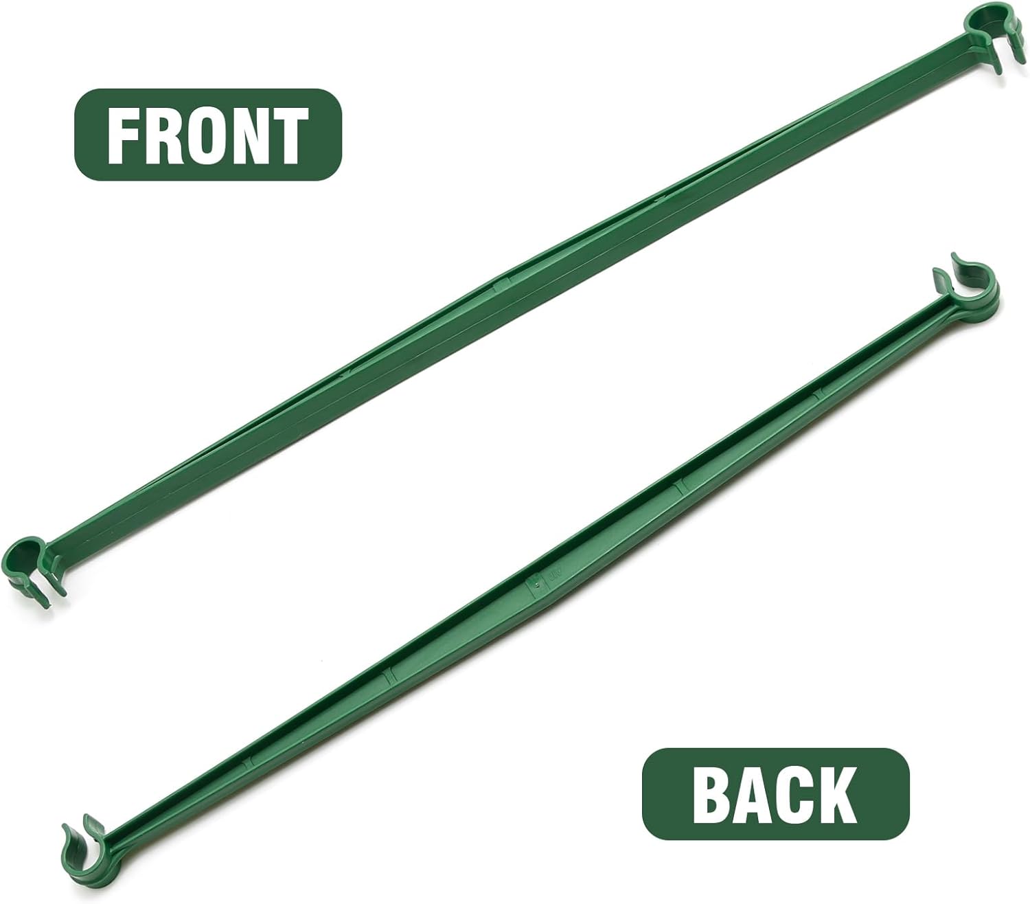 Skiennix 100PCS Tomato Cage Stake Arms - 11.8 Inches Expandable Trellis Connectors for Climbing Plants