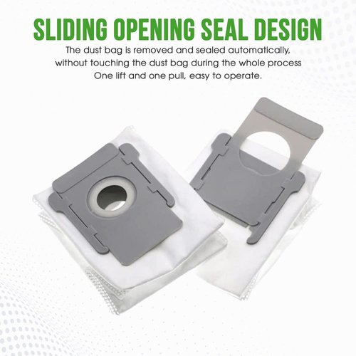 iRobot Premium Vacuum Bags | Compatible with i7+, i1+, i3+, i4+, i5+, i8+, j6+, j7+, j8+, j9+ | 12 Dirt Disposal Bags