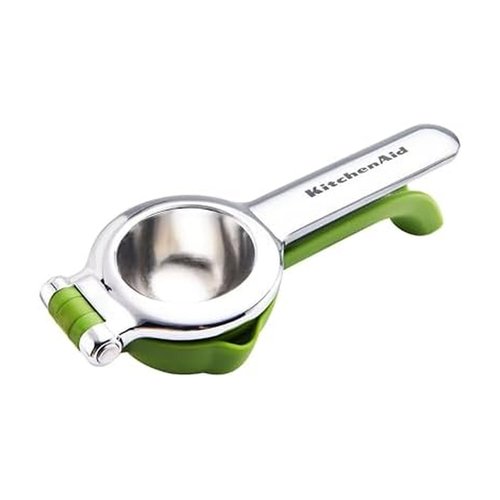 KitchenAid Citrus Juice Press Squeezer for Lemons and Limes with Seed Catcher and Pour Spout, 8 Inch