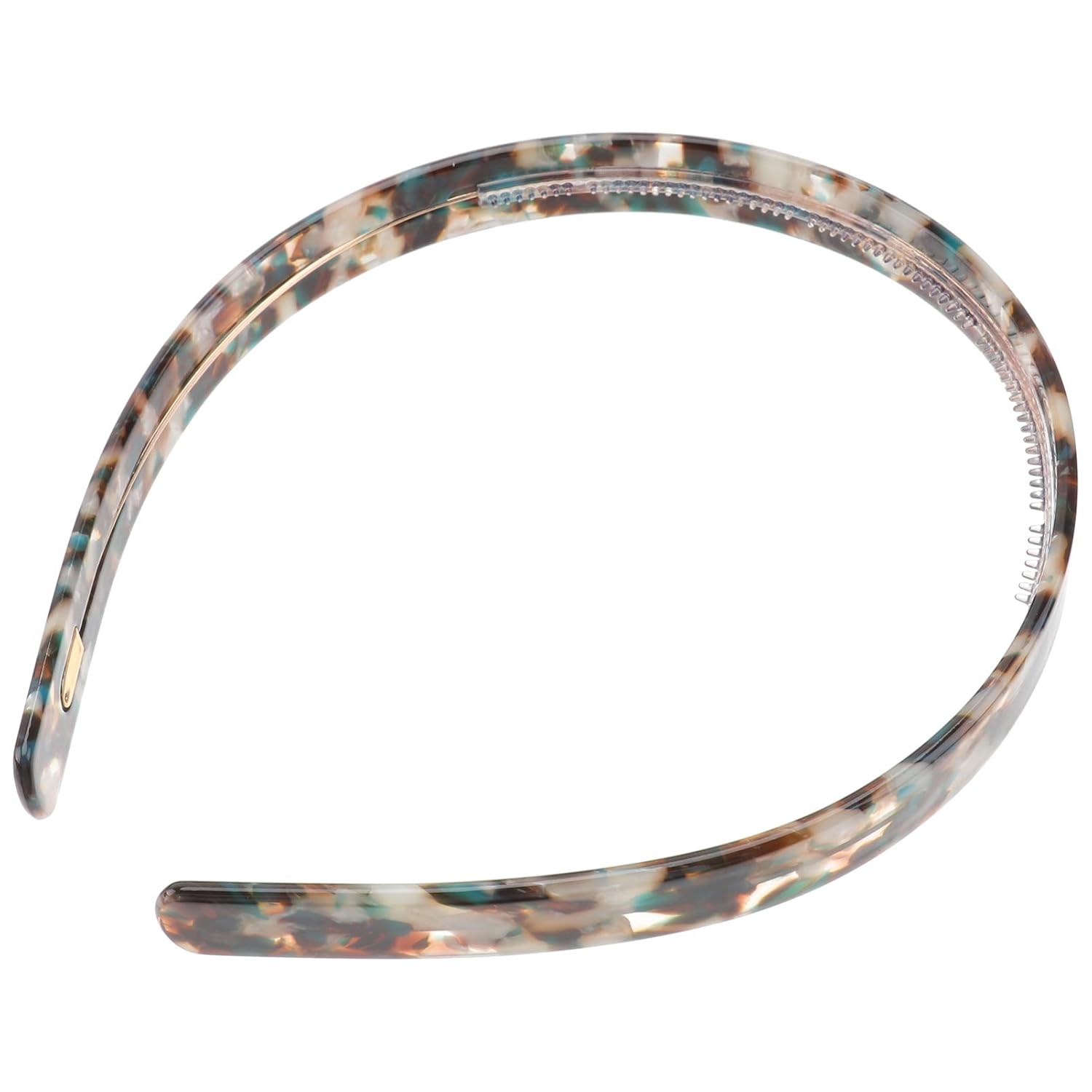 Uonlytech Non-Slip Hairband - Stylish Wide Plastic Face Washing Headband for Daily Wear | Green
