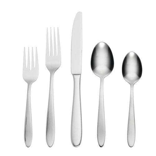 Oneida H037045Awwm Mooncrest 45 Piece Everyday Flatware Set, Service For 8