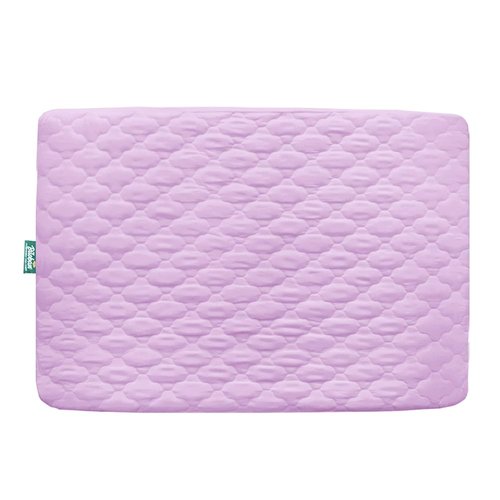 Biloban Waterproof Pack 'n Play Sheet - Quilted Protector for Baby Mattress | 39" x 27", Lavender