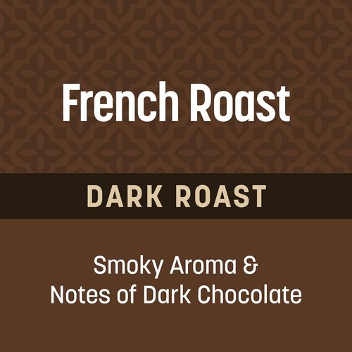 Don Francisco's French Roast Coffee Pods - Dark Roast, 12 Count | Compatible with Keurig Brewers