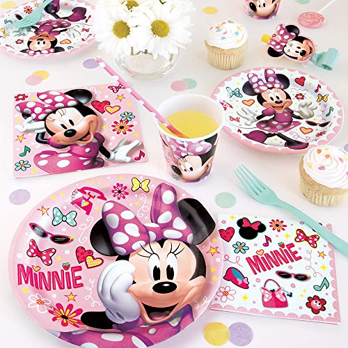 Minnie Mouse Luncheon Napkins - 16 Pack, 6.5" x 6.5"