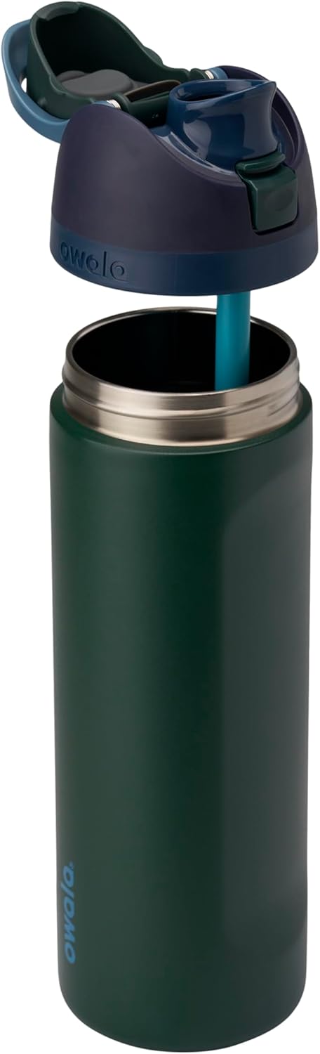 Owala FreeSip Insulated Stainless Steel Water Bottle - BPA-Free, 24 Oz, Ideal for Travel - Lost Signal