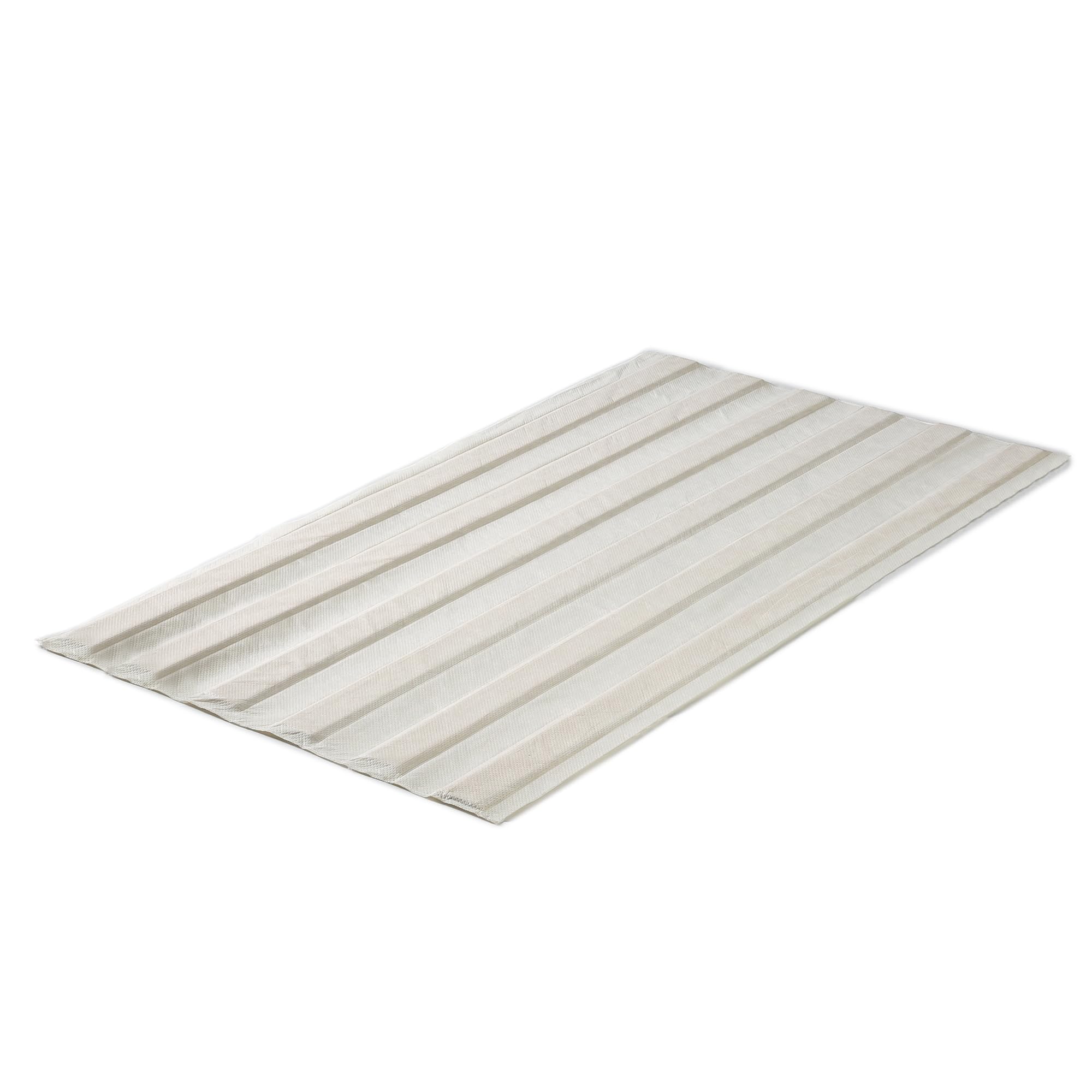 Zinus Compack Vertical Wood Slats, Fabric Covered Bunkie Board, Box Spring Replacement, No Assembly Required, Natural, Twin