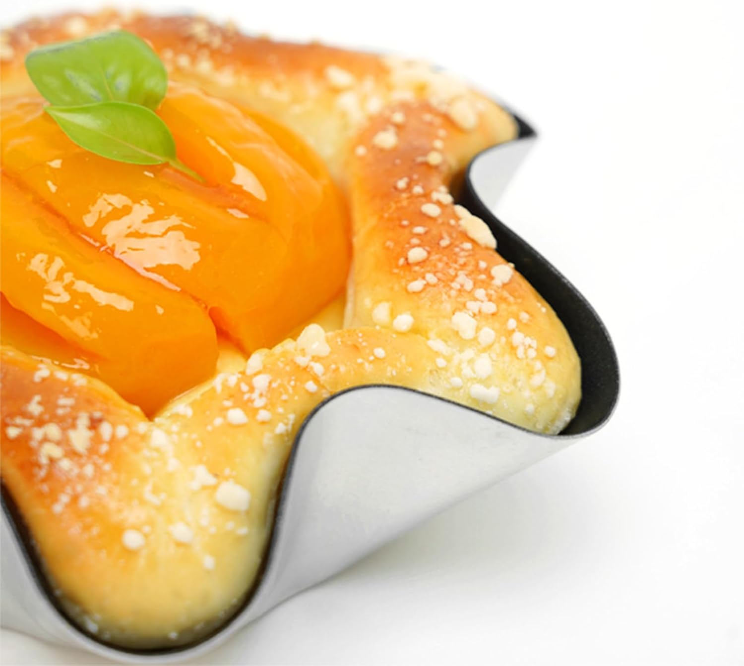 Tosnail Taco Shell Bowl Set - 8-Pack Non-Stick 6.5 Inch Tortilla Pan for Baking & Salads