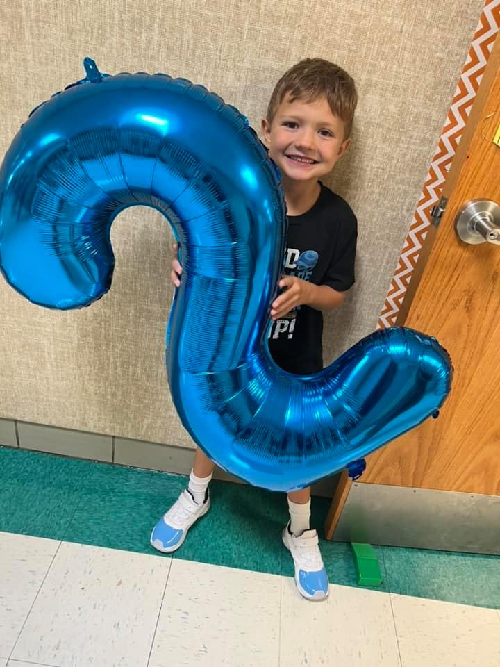 Number 2 Balloon - 40 Inch Navy Blue Birthday Decoration for 2nd Birthday Party Supplies