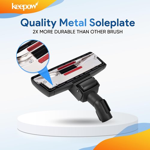KEEPOW 285-3 Vacuum Attachments Brush Head Compatible with Miele Compact Canister C1 Combination, Classic Smooth Floor Brush