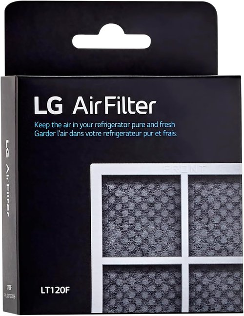LG Replacement Refrigerator Air Filter - 6 Month LT120F | 1 Count, White