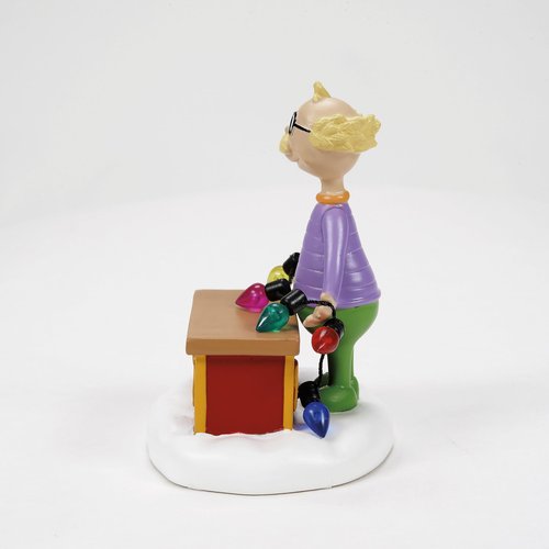 Department 56 Dr. Seuss Grinch Village Accessories The Lightbulb Tester Figurine, 3 Inch, Multicolor