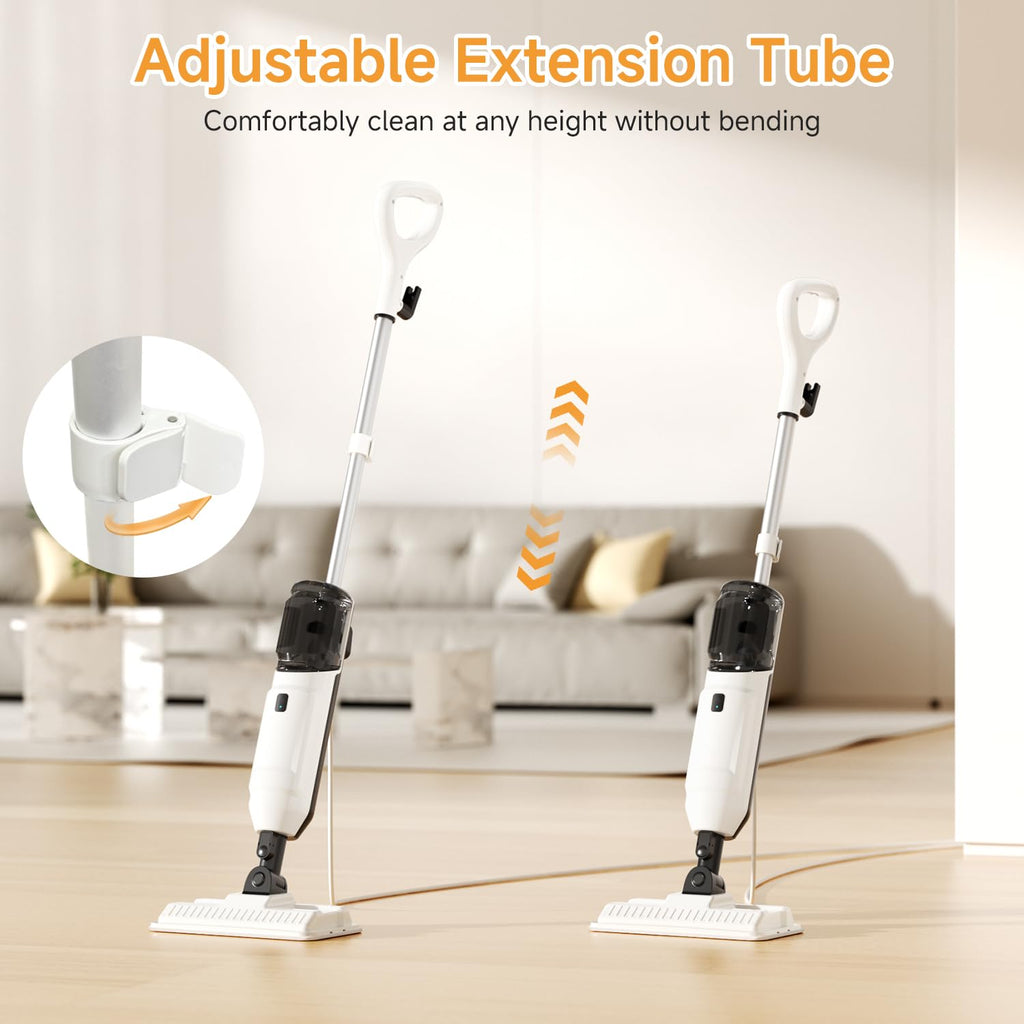 Steam Mop, Multi-Purpose Steam Cleaner for Home Steamer for Floor Cleaning, Floor Steamer Cleaner for Deep Cleaning with Handheld Steamer Mops Accessories, Pet Steam Mop Cleaner for Hardwood, Tile
