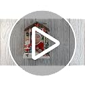 Light Up Santa Claus Christmas Resin Picture Frame - 4x6 Inches
