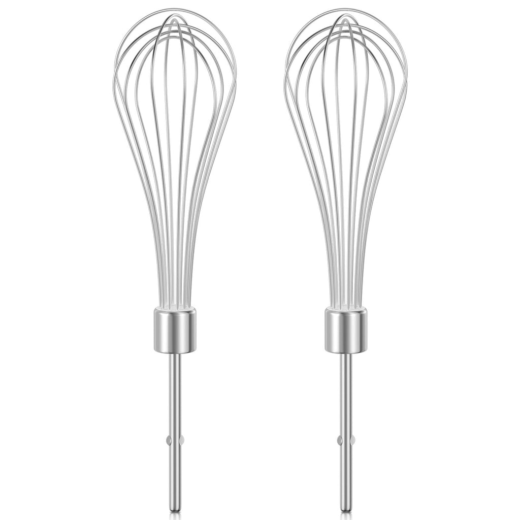 Kitchen Hand Mixer Whisk Attachments FOR KitchenAid Whisk KHMPW,KHM512BM KHM2B, AP5644233, KHM3, KHM5, W10720799, Kitchenaid Egg Beater - 2 Pack