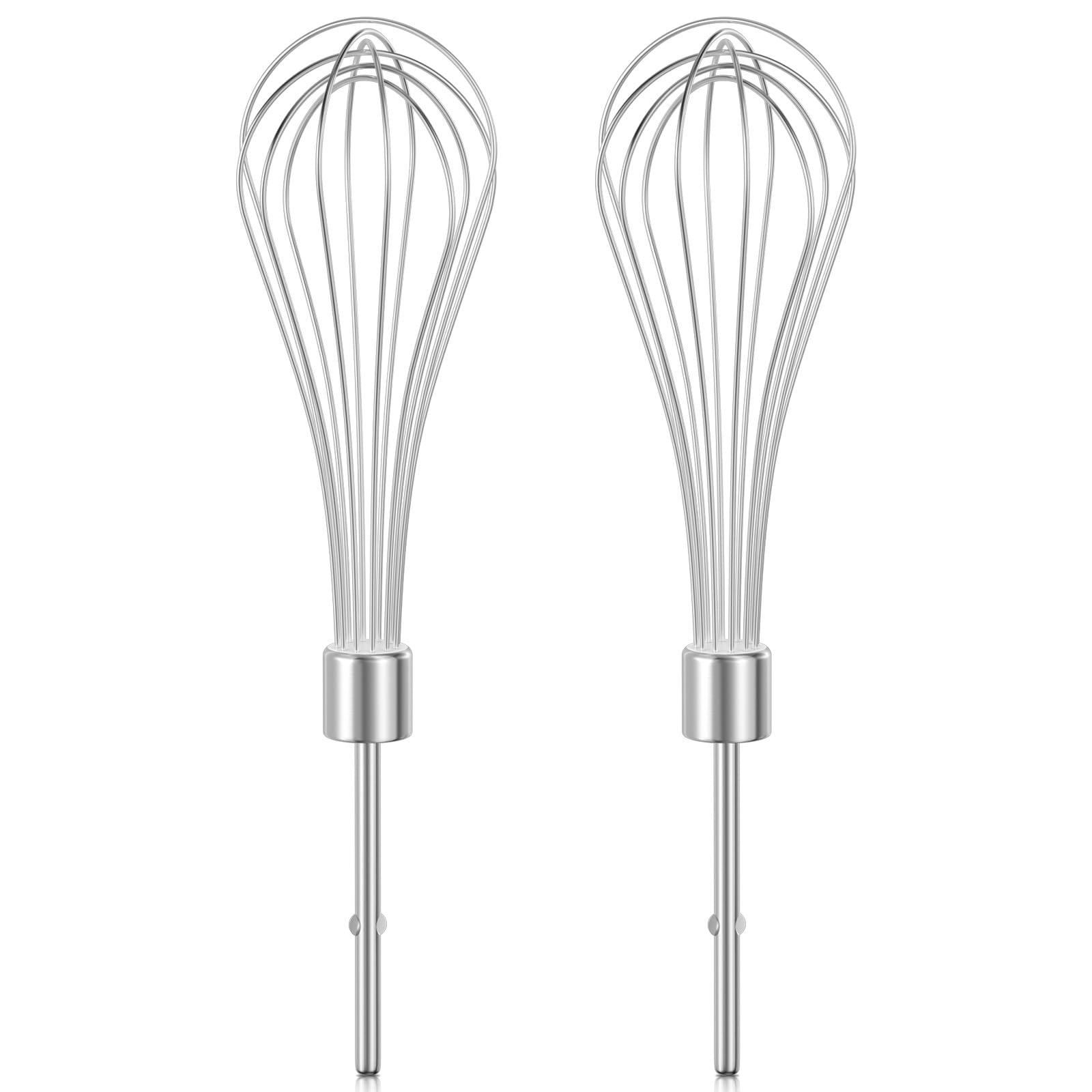 Kitchen Hand Mixer Whisk Attachments FOR KitchenAid Whisk KHMPW,KHM512BM KHM2B, AP5644233, KHM3, KHM5, W10720799, Kitchenaid Egg Beater - 2 Pack