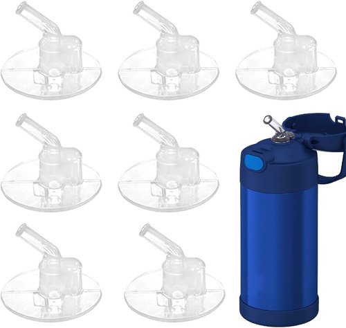 Greant 7 PCS Replacement Straws for Thermos 12oz Bottles - Compatible with F401 & F410 Models