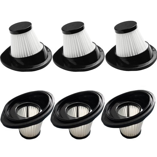 6 Pack Upgrated Hepa Filter Replacement Compatible with VacLife VL188 VL189 Handheld Vacuum Cleaner