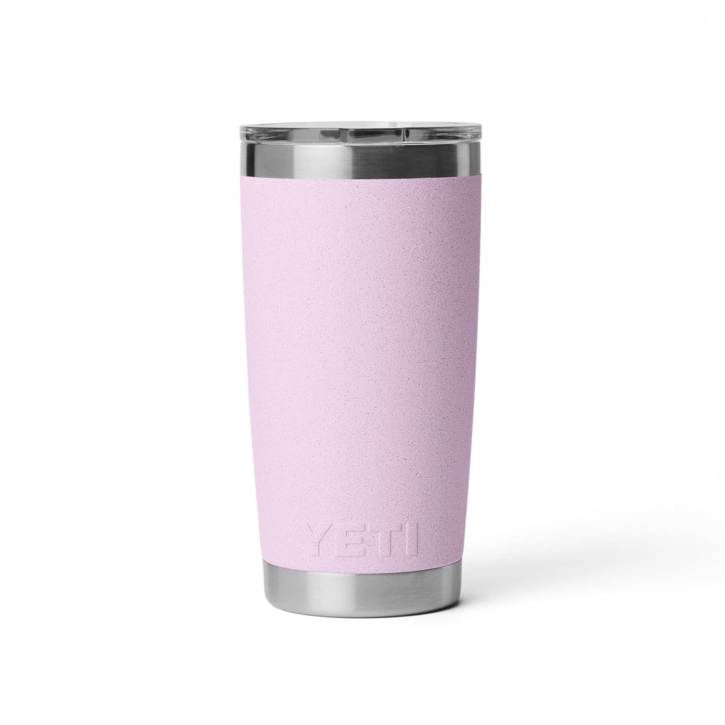 YETI Rambler 20 oz Tumbler, Stainless Steel, Vacuum Insulated with MagSlider Lid, Cherry Blossom