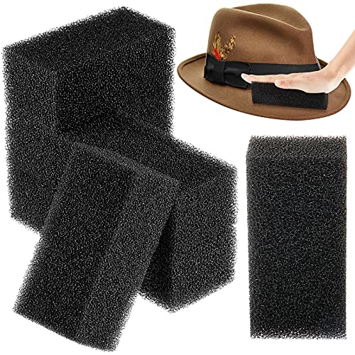 Cunhill 6-Piece Hat Cleaning Sponge Kit for Felt & Straw Hats