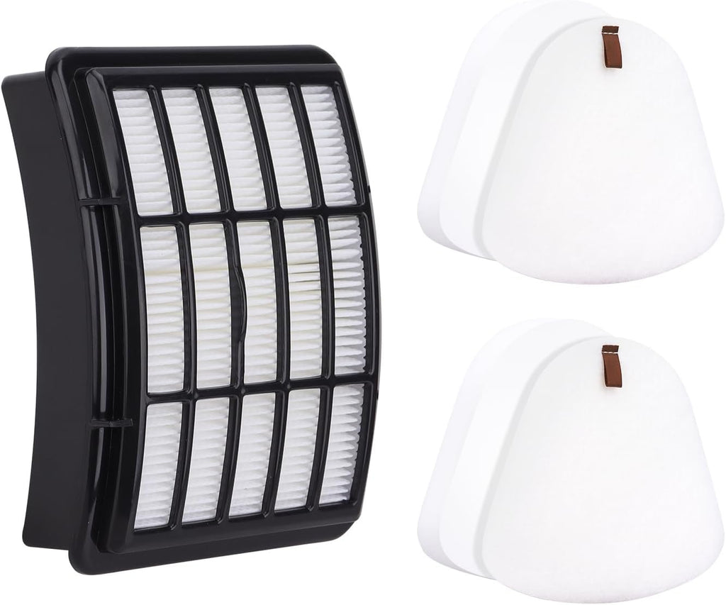 Shark Navigator Vacuum Filter Replacement - Compatible with NV350, NV351, NV352, NV355, NV360 | 1+2 Pack