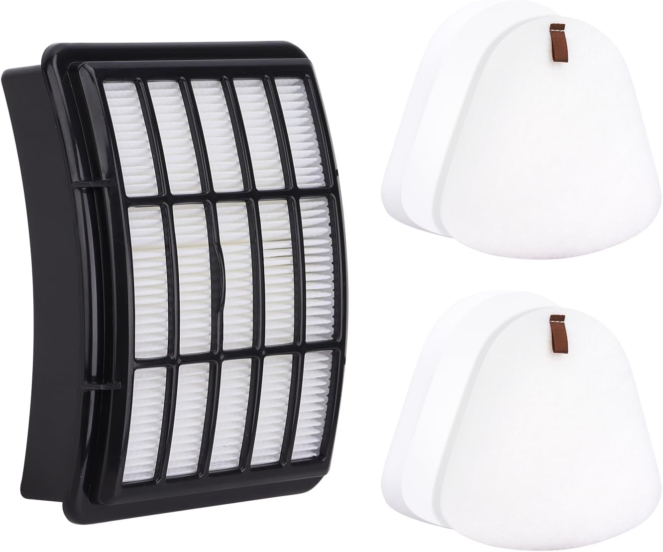 Shark Navigator Vacuum Filter Replacement - Compatible with NV350, NV351, NV352, NV355, NV360 | 1+2 Pack