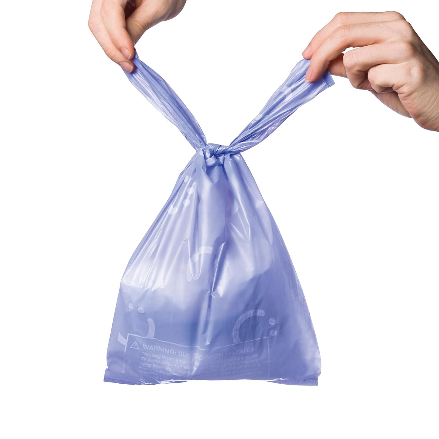 Ubbi Lavender Scented Disposable Diaper Sacks - Easy-To-Tie Tabs | 200 Count Pet Waste Bags