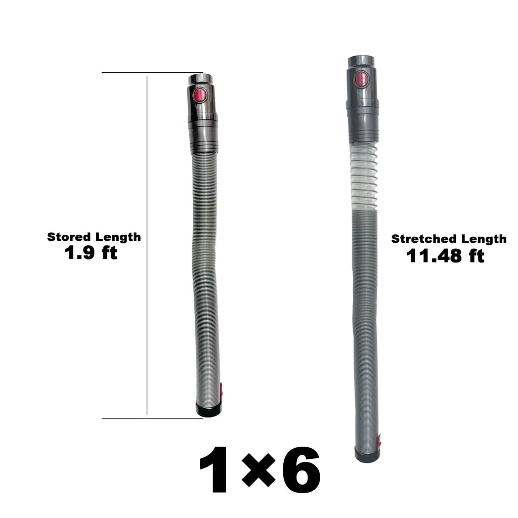 Upgraded Hose Assembly Replacement for Dyson Upright Vacuums of DC41 DC40 DC66 DC65 UP14 UP13 UP20 UP30,Hose Attachment Accessories Ref. Part No. 920765-03, 920765-04