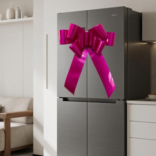Big Car Bow - 30-Inch Giant Pink Christmas Bow for Gift Wrapping & Celebrations