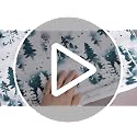 Wonderland Christmas Pillow Covers Set of 6 - 18x18 Inch Winter Decor