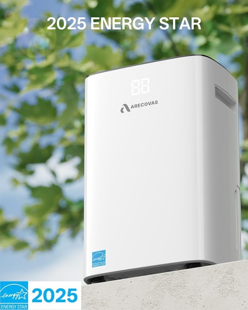 **Dehumidifier | 52 Pints Energy Star Certified for Large Rooms Up to 4500 Sq.Ft - Auto Defrost & 24H Timer**
