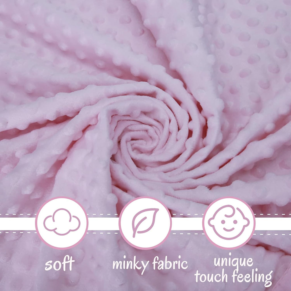 Pro Goleem Unicorn Lovey | Soft Plush Pink Security Blanket for Babies | 16-Inch Snuggle Toy