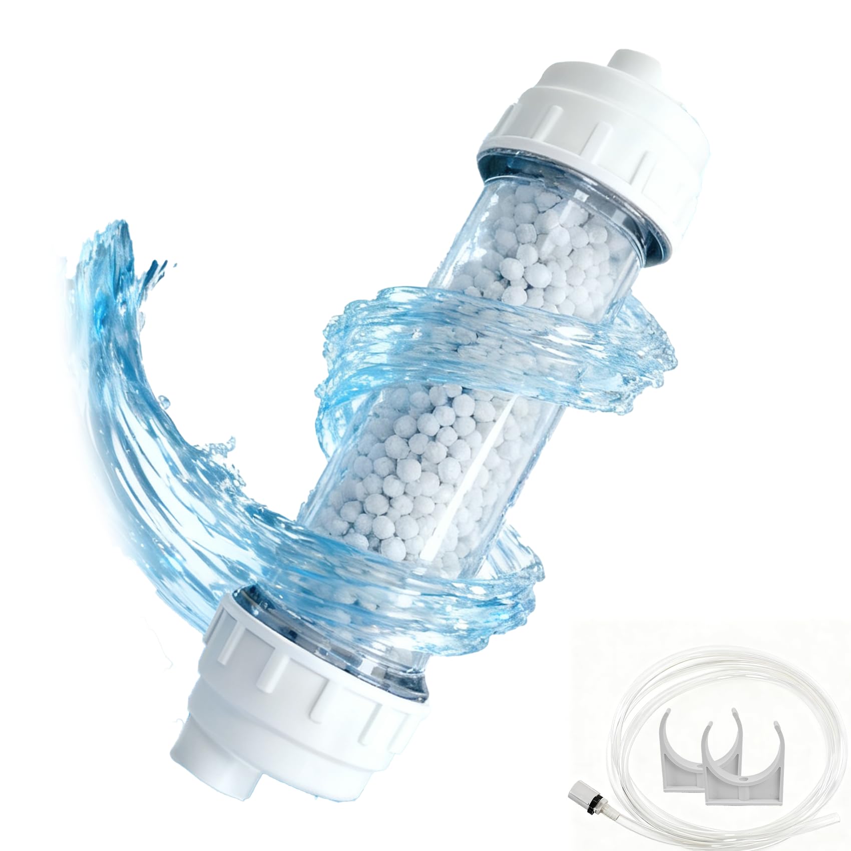 Condensate Neutralizer Kit, Compatible with Rinnai High-Efficiency Boilers & Tankless Heaters, Acidic Condensate Neutralizer with Transparent Inspection Window, Prevents Pipe Corrosion