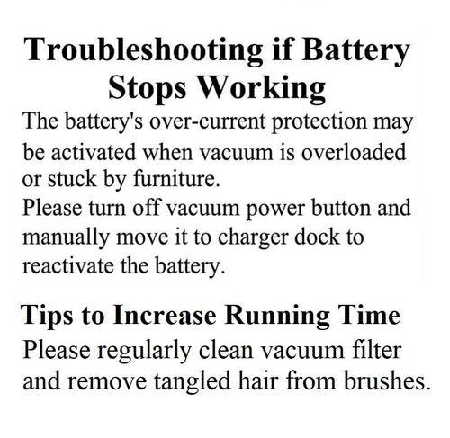 FIVO Replacement Battery for Ecovacs Deebot N79 N79S DN622 Eufy RoboVac 11, 11S, 12, 15C, 25C, 30, 30C, 35C; Vacuum Cleaners; 2600mAh, 14.8v.