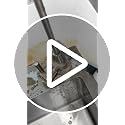 BANSTLE Hard-Bristled Crevice Cleaning Brush - 3 Piece Set for Grout & Tiles