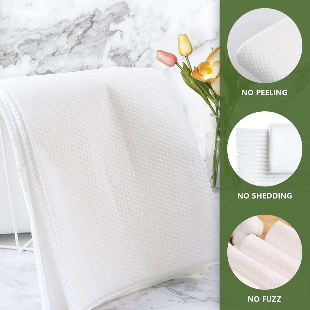 rngwaper Disposable Hair Drying Towels, 50 Count Super Absorbent Large Luxury, Salon & Spa Camping Trips for Hair, Face, Body Use（16" x 31.5"）