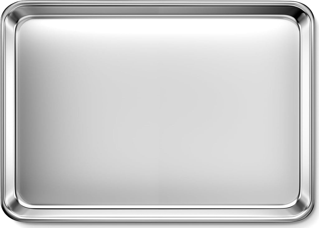 Skiennix Extra Large Stainless Steel Baking Sheet - Nonstick, Warp Resistant, Dishwasher Safe (20" x 14" x 1")