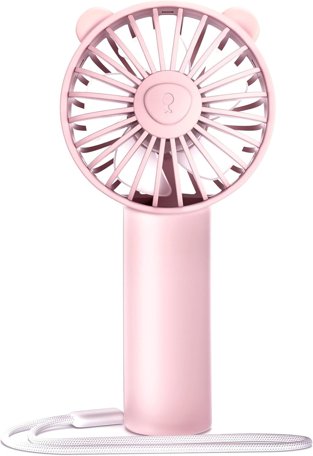 Skiennix Mini Portable Fan - Handheld 3-Speed USB-C Rechargeable Fan for Travel & Outdoor Use