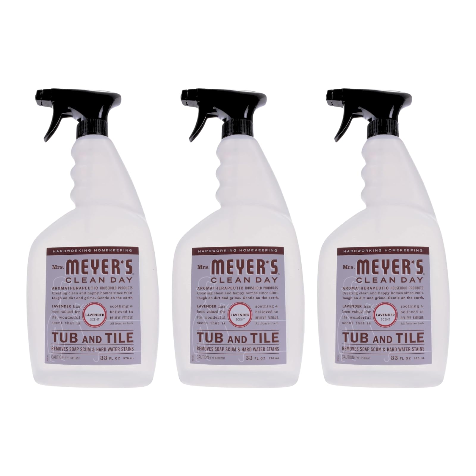 Mrs. MEYER'S Clean Day Tub & Tile Cleaner Lavender 33 Fl Oz (Pack of 3)