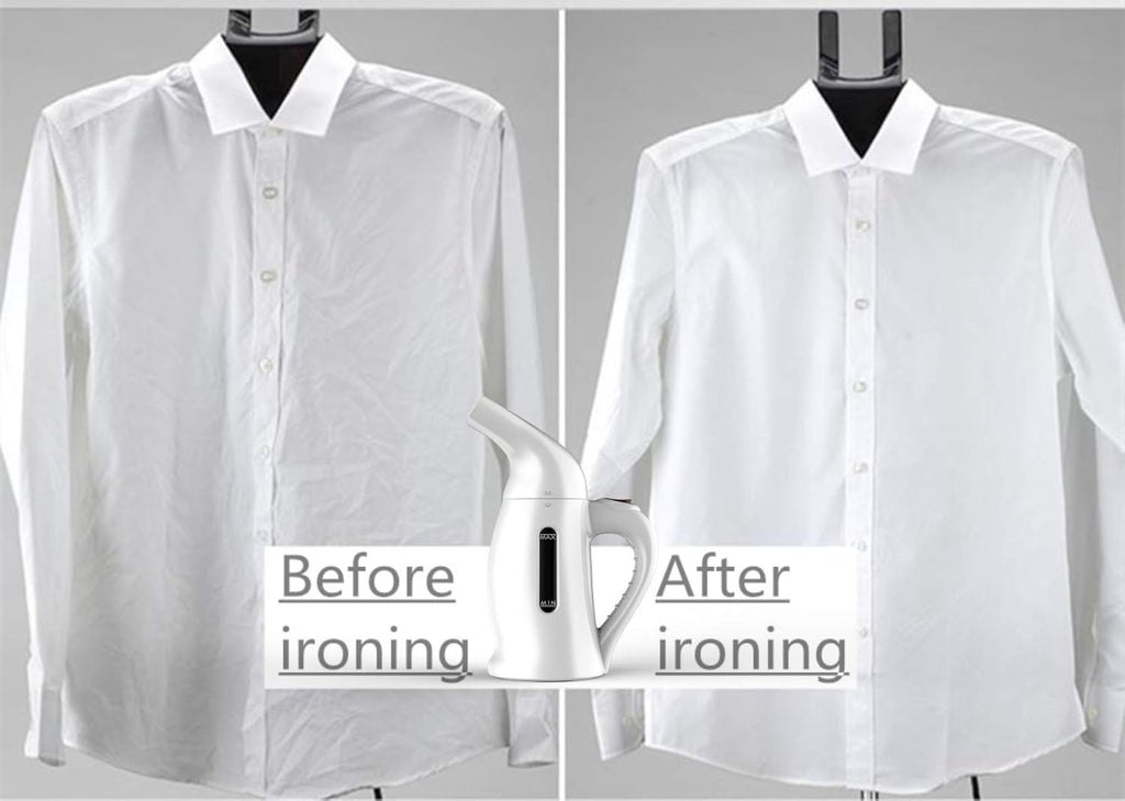 Magictec Portable Travel Garment Steamer - Fast Heat-Up & Powerful Fabric Iron | 60s Quick Heat, 360 Anti-Drip
