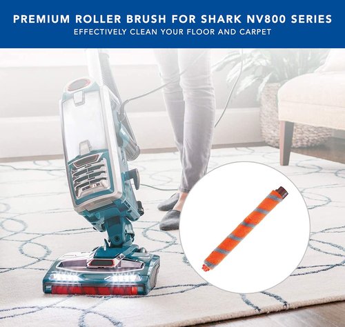 MaximalPower Replacement Roller Brush for Shark NV800 NV800W NV801 NV803 NV801Q NV803 UV810 HV380 HV381 HV382 HV383 HV384 HV384Q DuoClean Vacuum Cleaner (2 Pack)