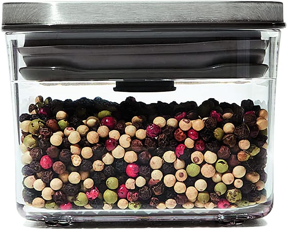OXO STL Pop Small Square Mini Container - 0.4 QT | Airtight Food Storage Solution